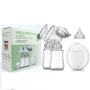 Extractor Doble Leche Materna Eléctrico Lactancia + regalo babero